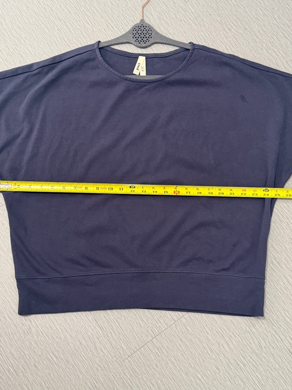 Pact Women's Organic Cotton Airplane Dolman Top XL - Picture 4 of 9